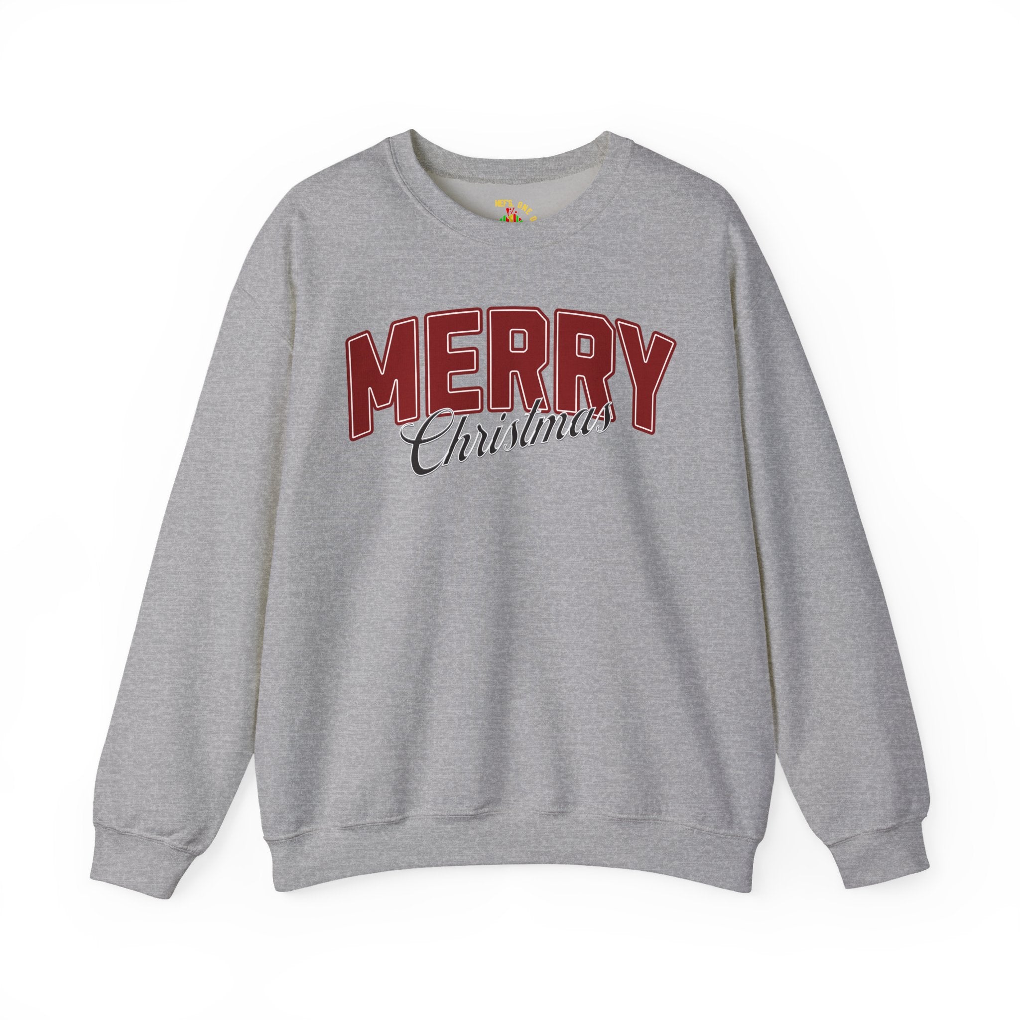 Merry Christmas Holiday Crewneck Sweatshirt