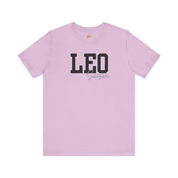 Leo Season Unisex Jersey Tee, Horoscope Shirt, Astrology Gift, Birthday Wear, Zodiac Fashion, Personalized Astrology Apparel