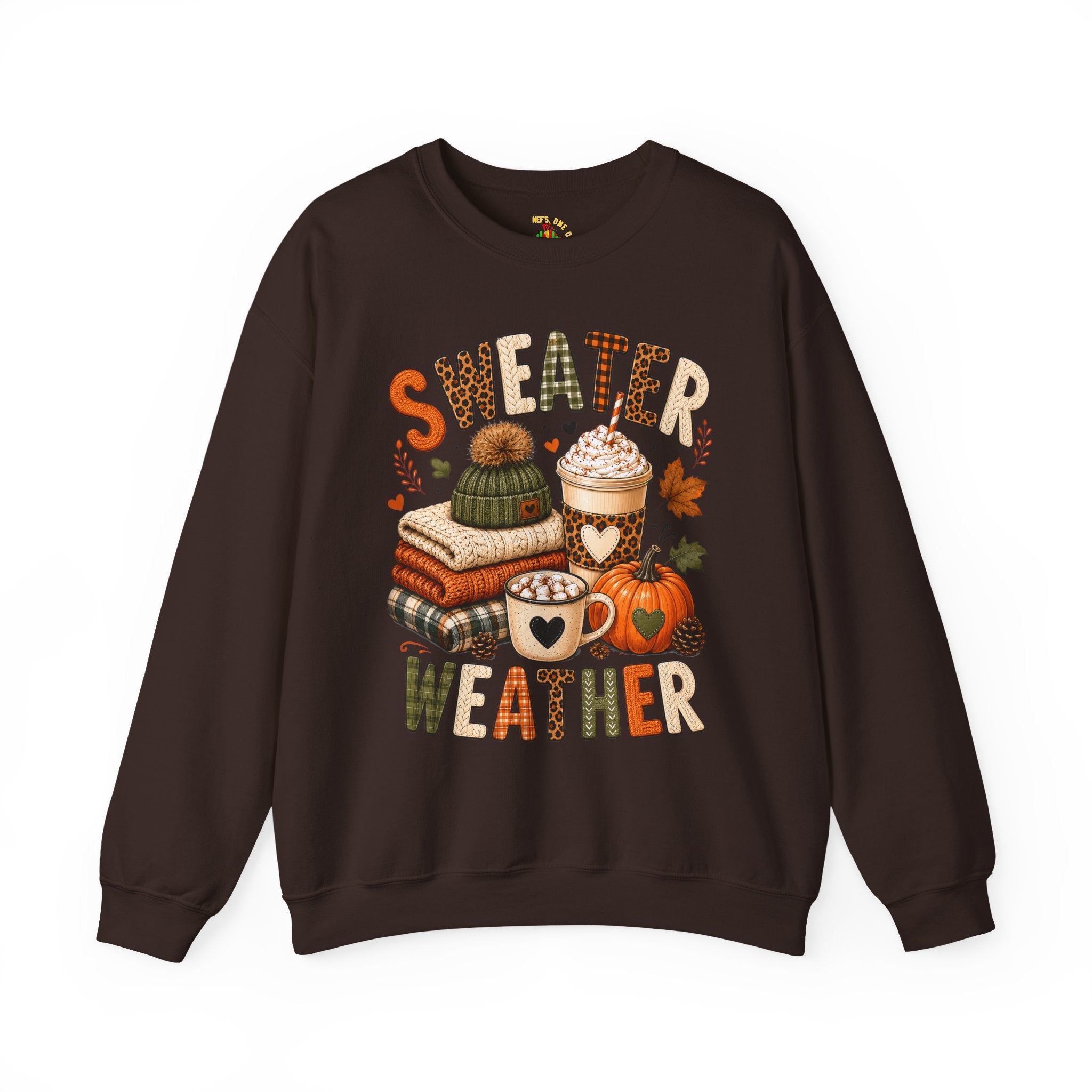 Sweater Weather Autumn Crewneck Sweatshirt