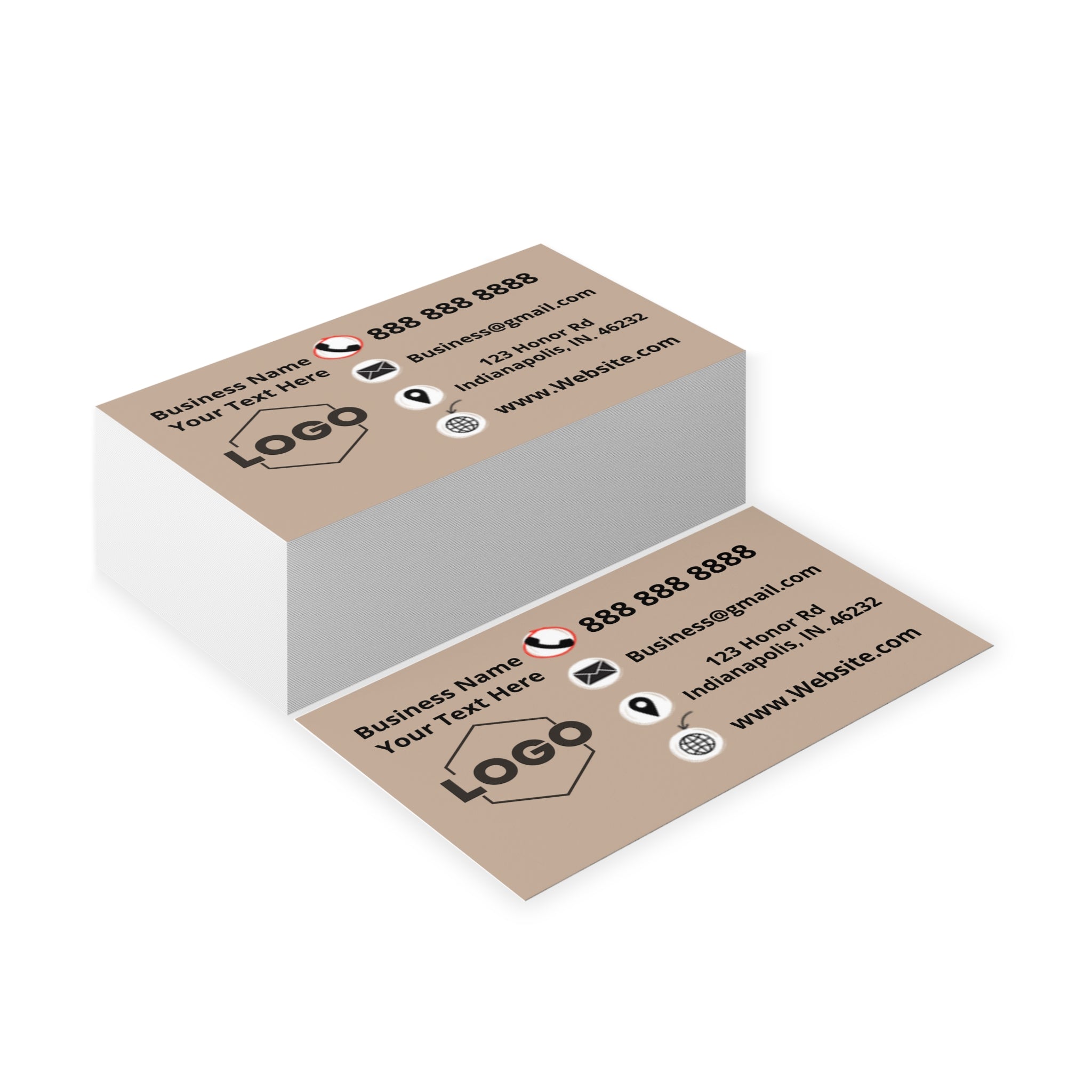Quick and Easy No Think Business Cards