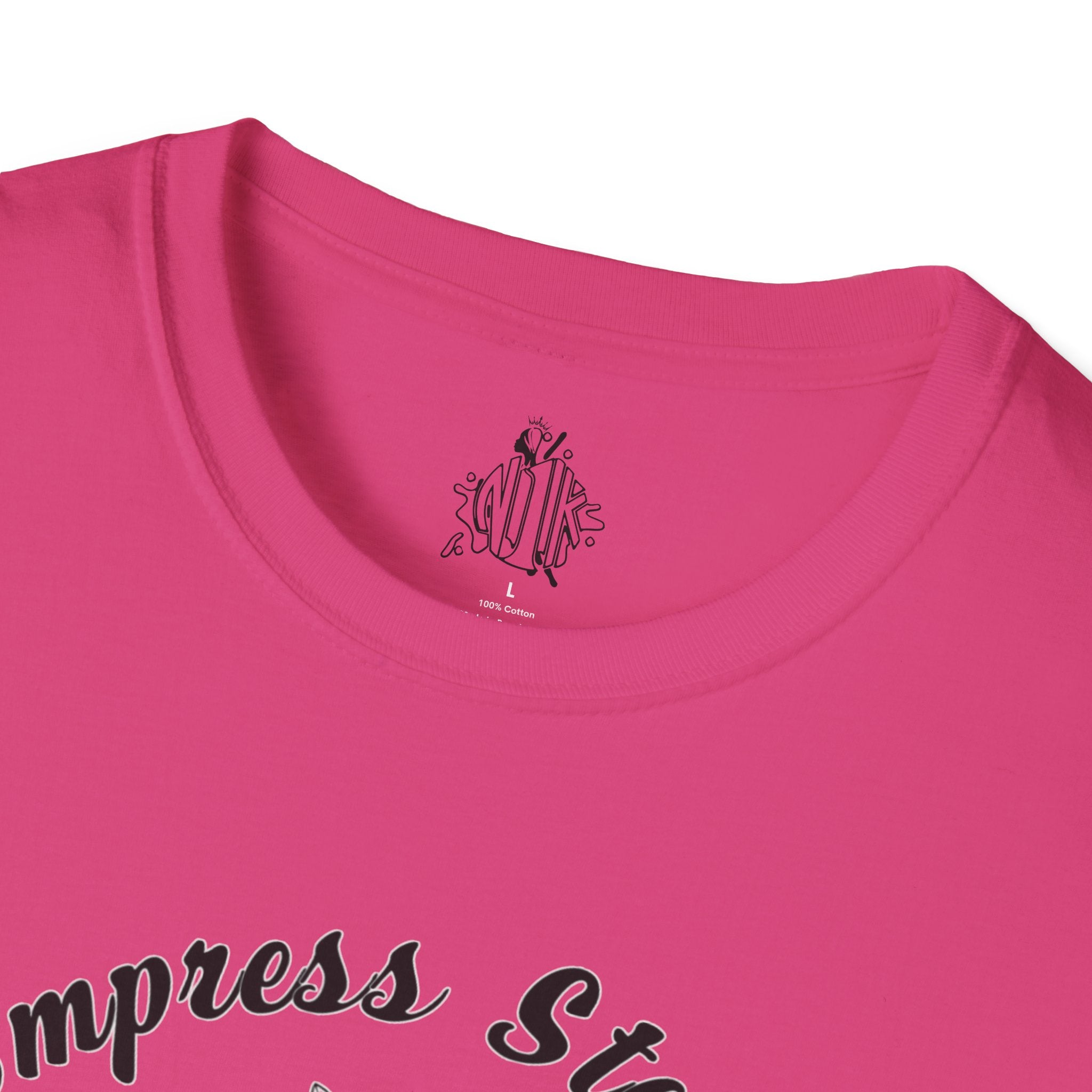Empress Black Girl Floral Status T-shirt