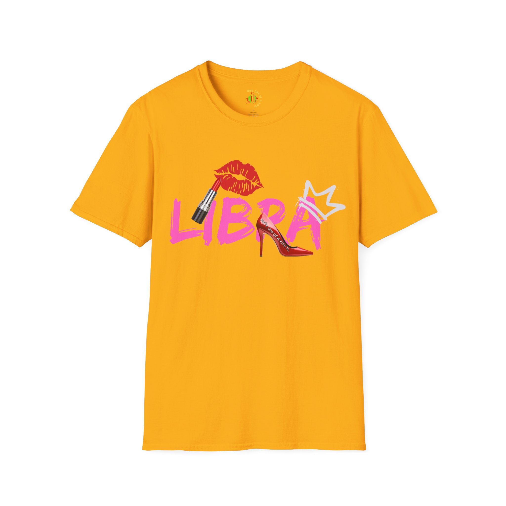 Libra Lipstick Tee — Zodiac Libra Graphic T-Shirt