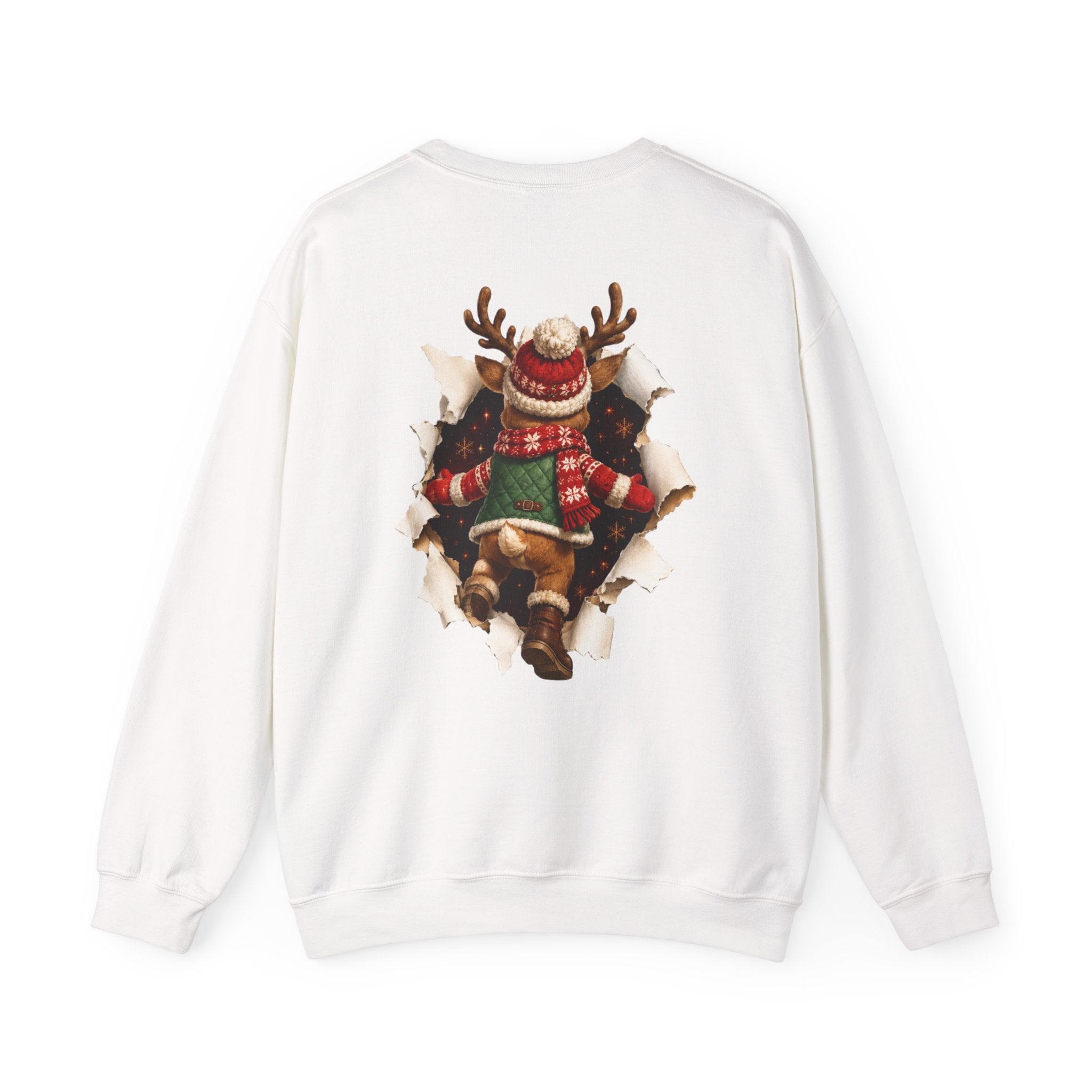 Festive Woodland Animals Christmas Sweatshirt