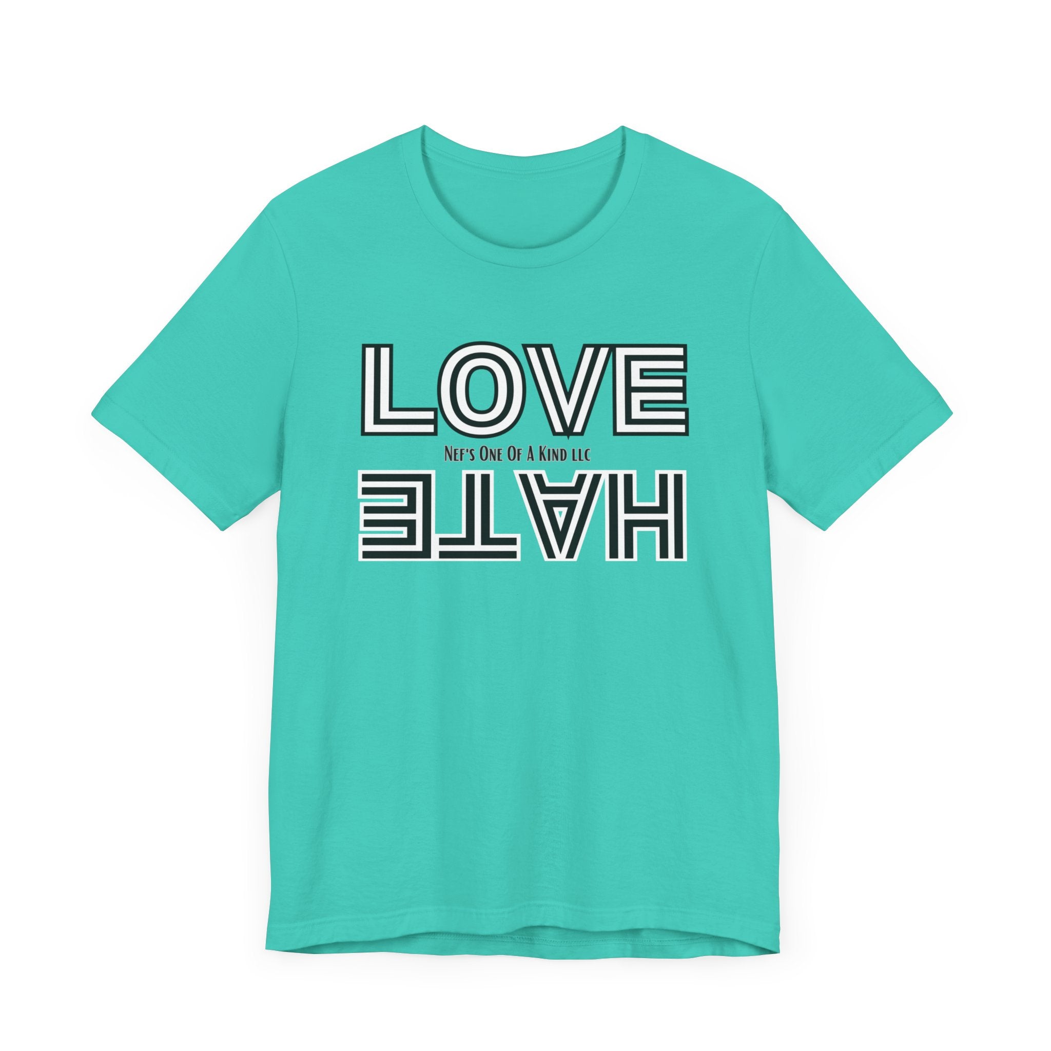 Love / Hate Short Unisex Sleeve Tea