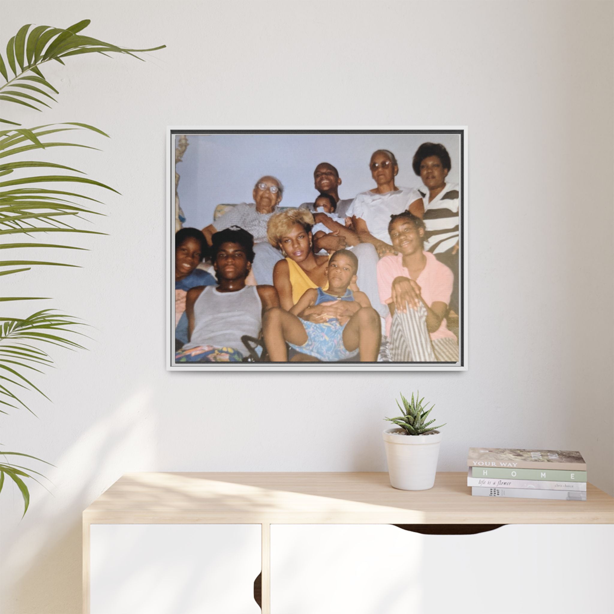 Ccustomizable Framed Canvas — Horizontal Matte Wall Art