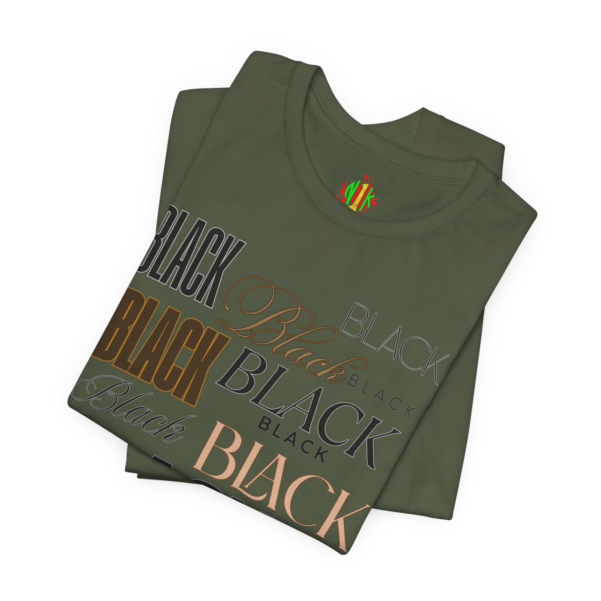 Black Text Unisex Tee, Casual Graphic T-Shirt for Fashion Lovers, Perfect Gift for All Occasions, Streetwear Style, Trendy Top