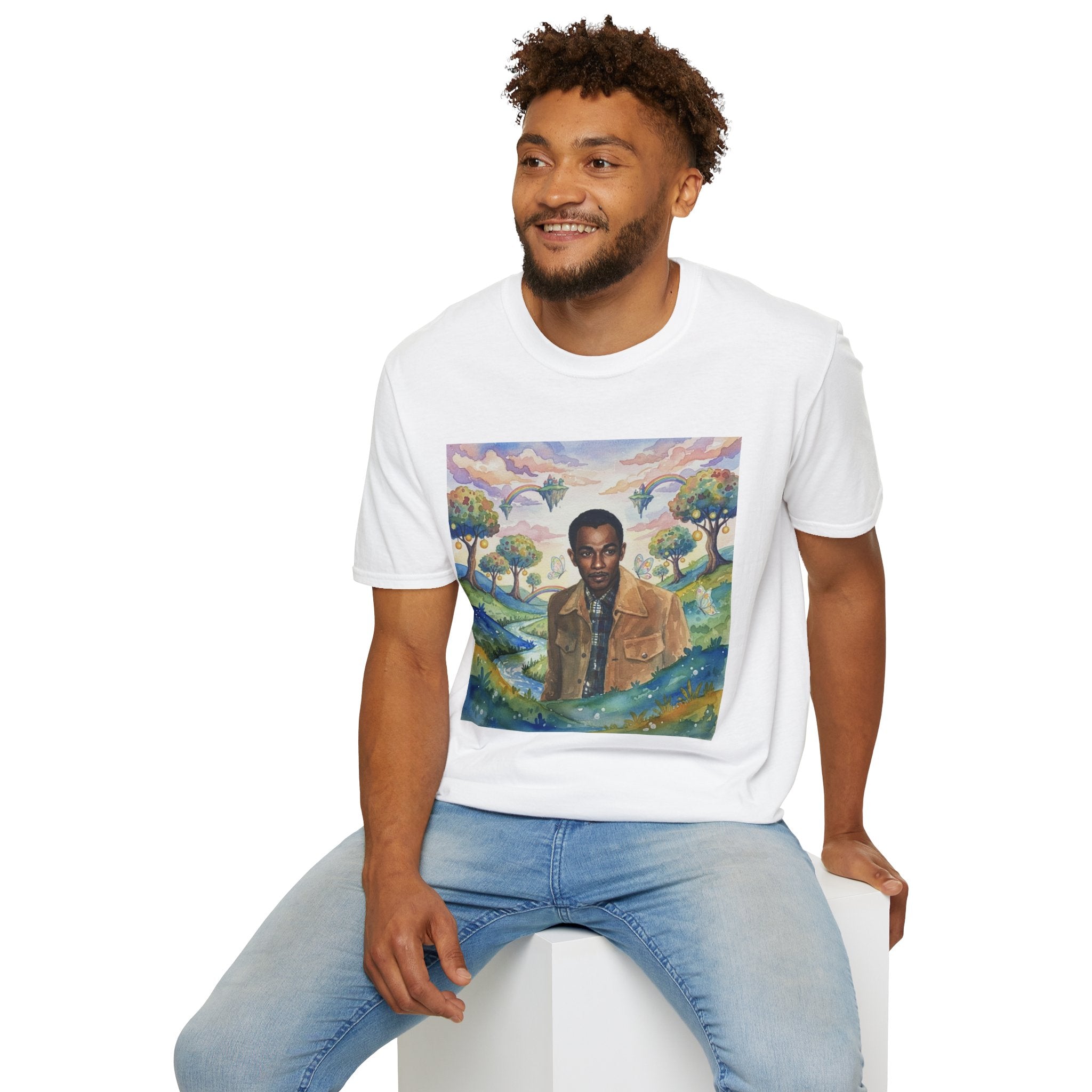 Todd Another Customized Smile Portrait Tee Graphic T-Shirt