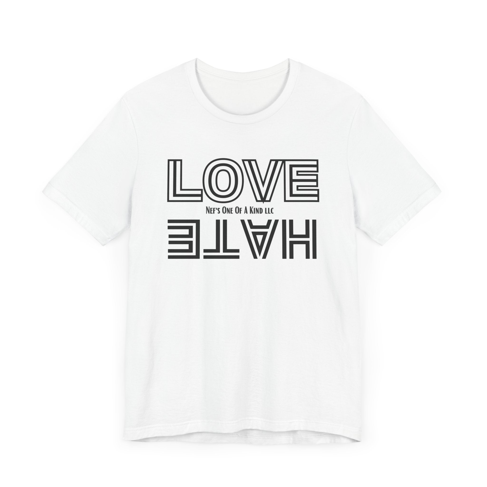 Love / Hate Short Unisex Sleeve Tea