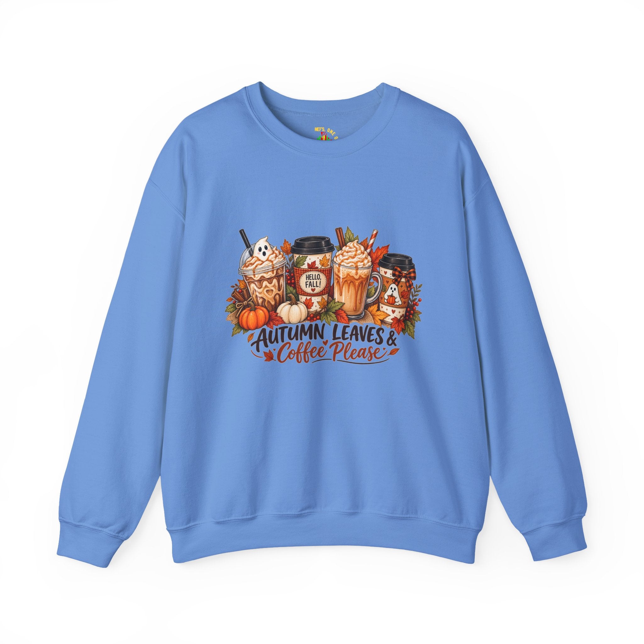 Autumn Leaves & Coffee Please Sweatshirt