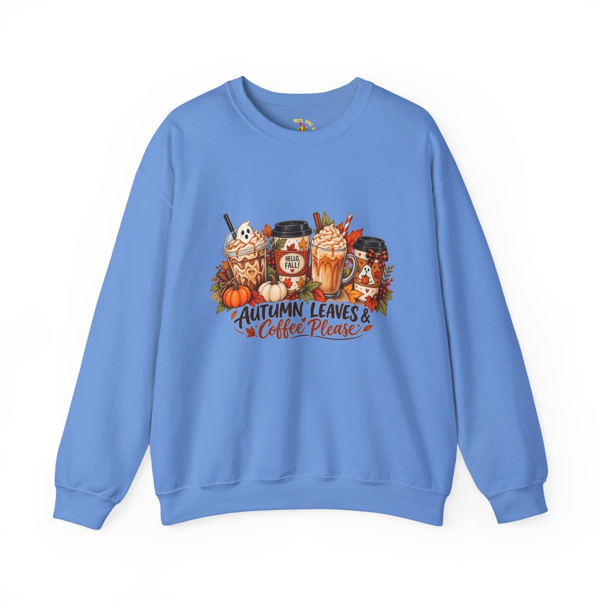 Autumn Leaves & Coffee Please Sweatshirt