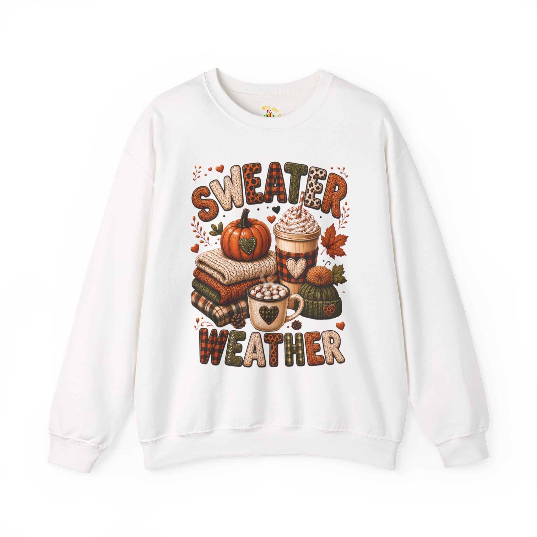 Sweater Weather Autumn Crewneck Sweatshirt