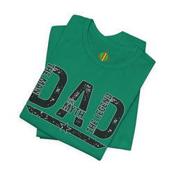 Dad Myth Legend T-Shirt, Unisex Tee, Father's Day Gift, Birthday Gift for Dad, Casual Wear, Family T-Shirt