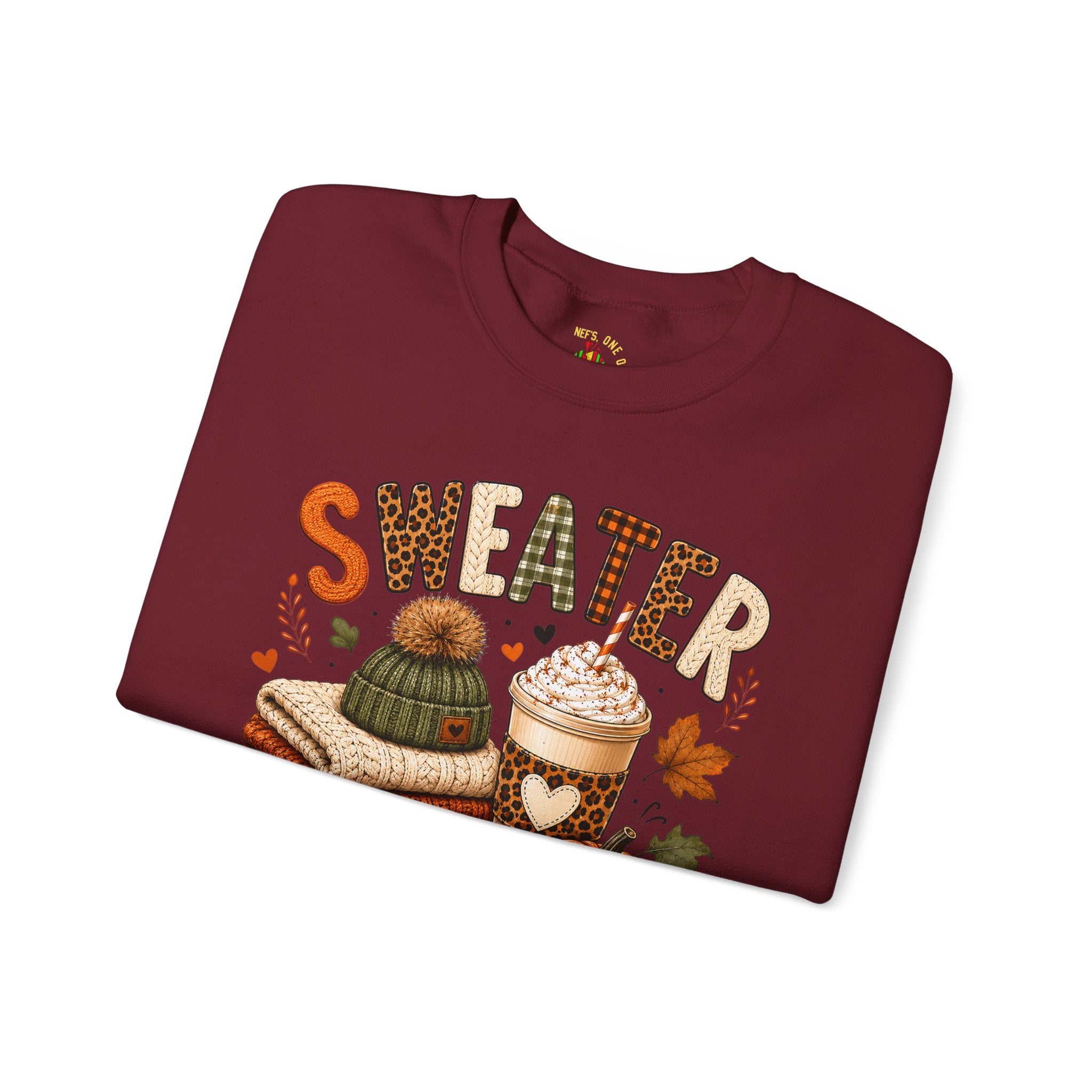Sweater Weather Autumn Crewneck Sweatshirt