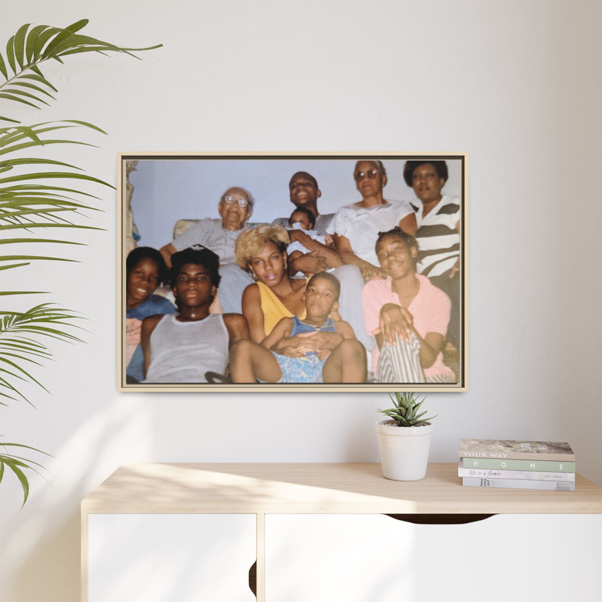 Ccustomizable Framed Canvas — Horizontal Matte Wall Art