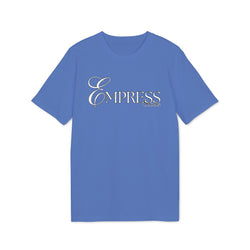 Empress Status Embroidered T-Shirt for Creators, Fashionable Graphic Tee, Casual Wear, Gifts for Creatives, Art Lover Apparel