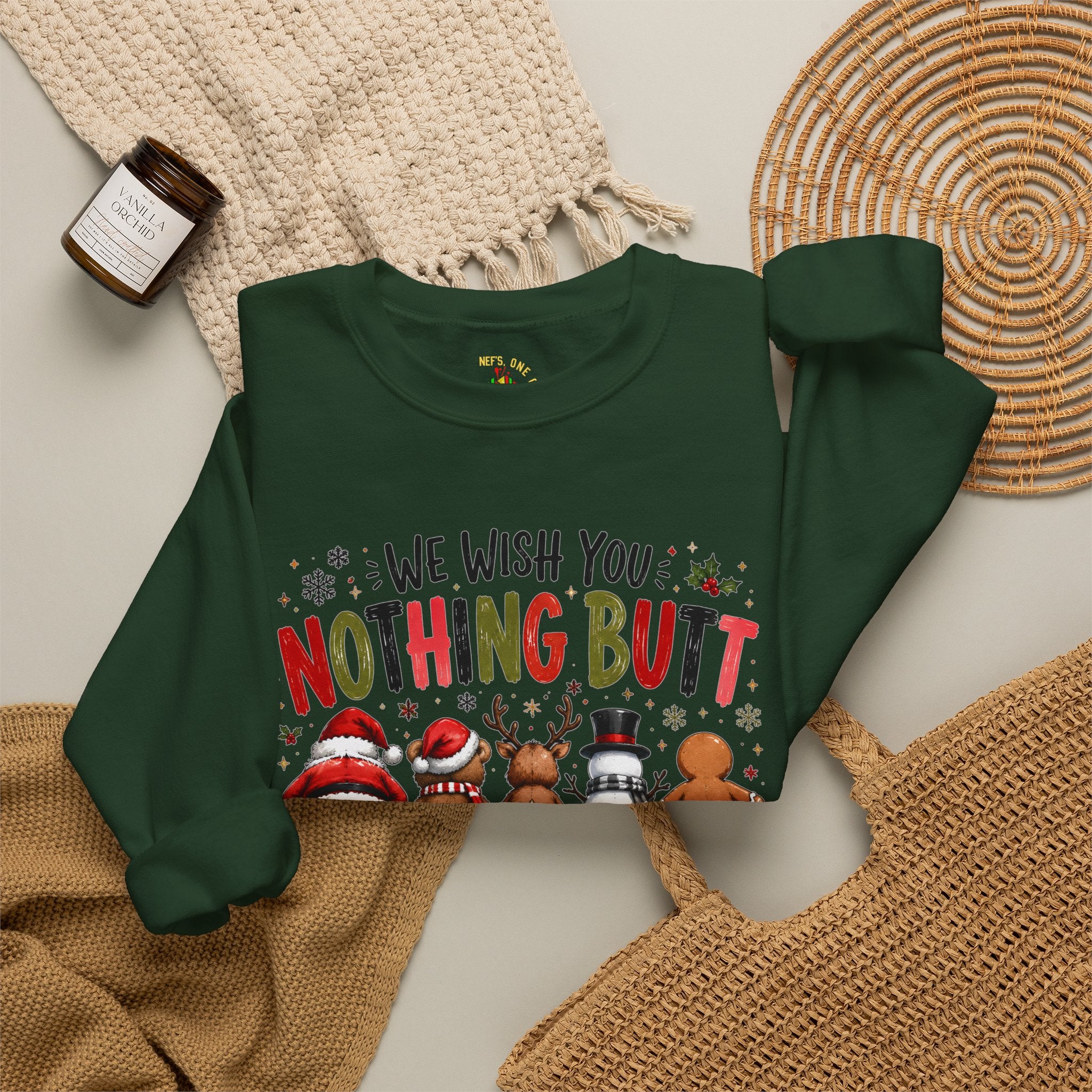 We Wish You Nothing But a Merry Christmas Sweatshirt