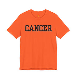 Cancer Zodiac Sign Unisex Tee, Support Cancer Patients, Gift for Loved Ones, Birthday, Comfortable Casual Wear