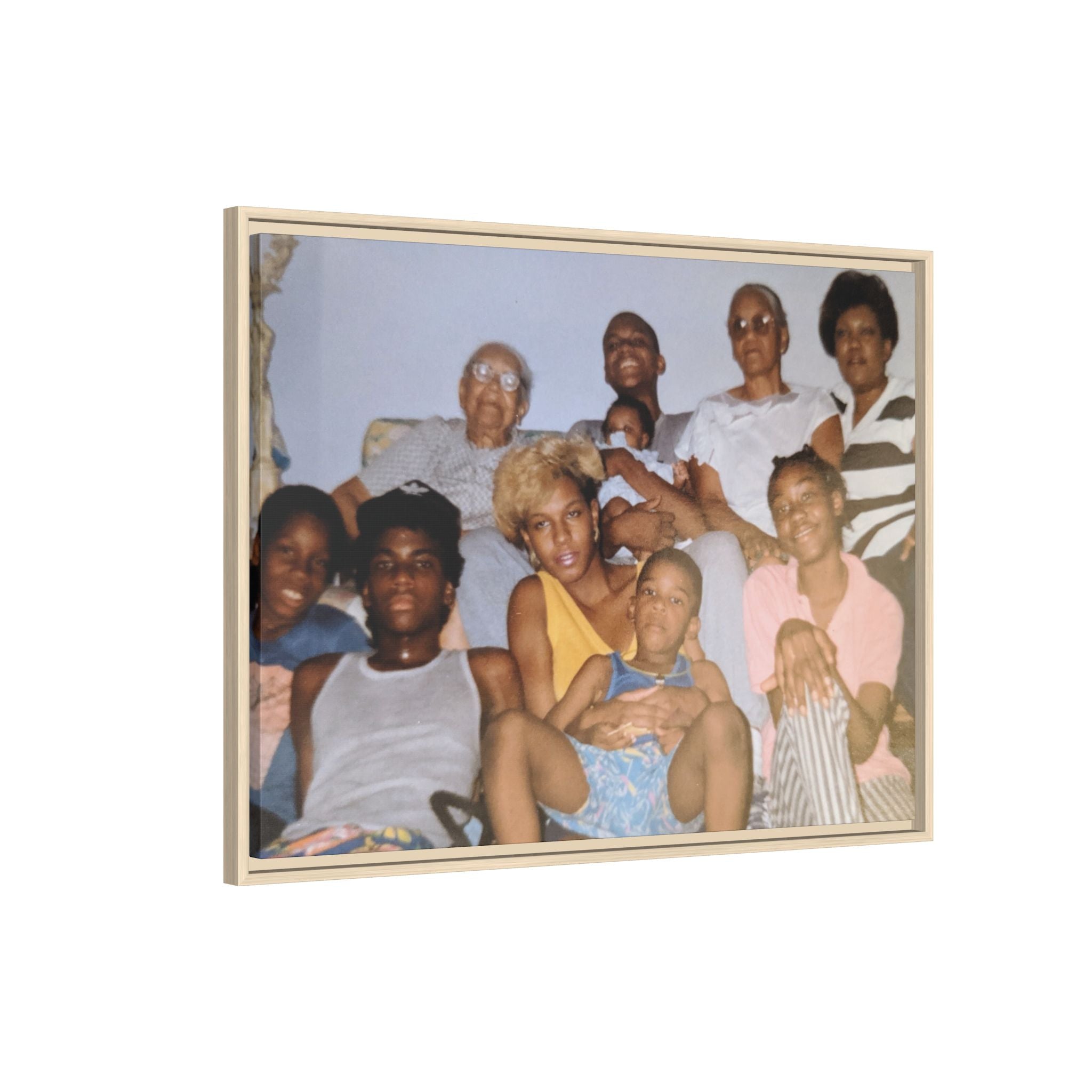 Ccustomizable Framed Canvas — Horizontal Matte Wall Art