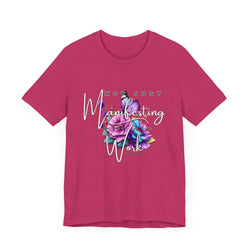 Putting in the work Inspiring Casual Shortsleeve Tee