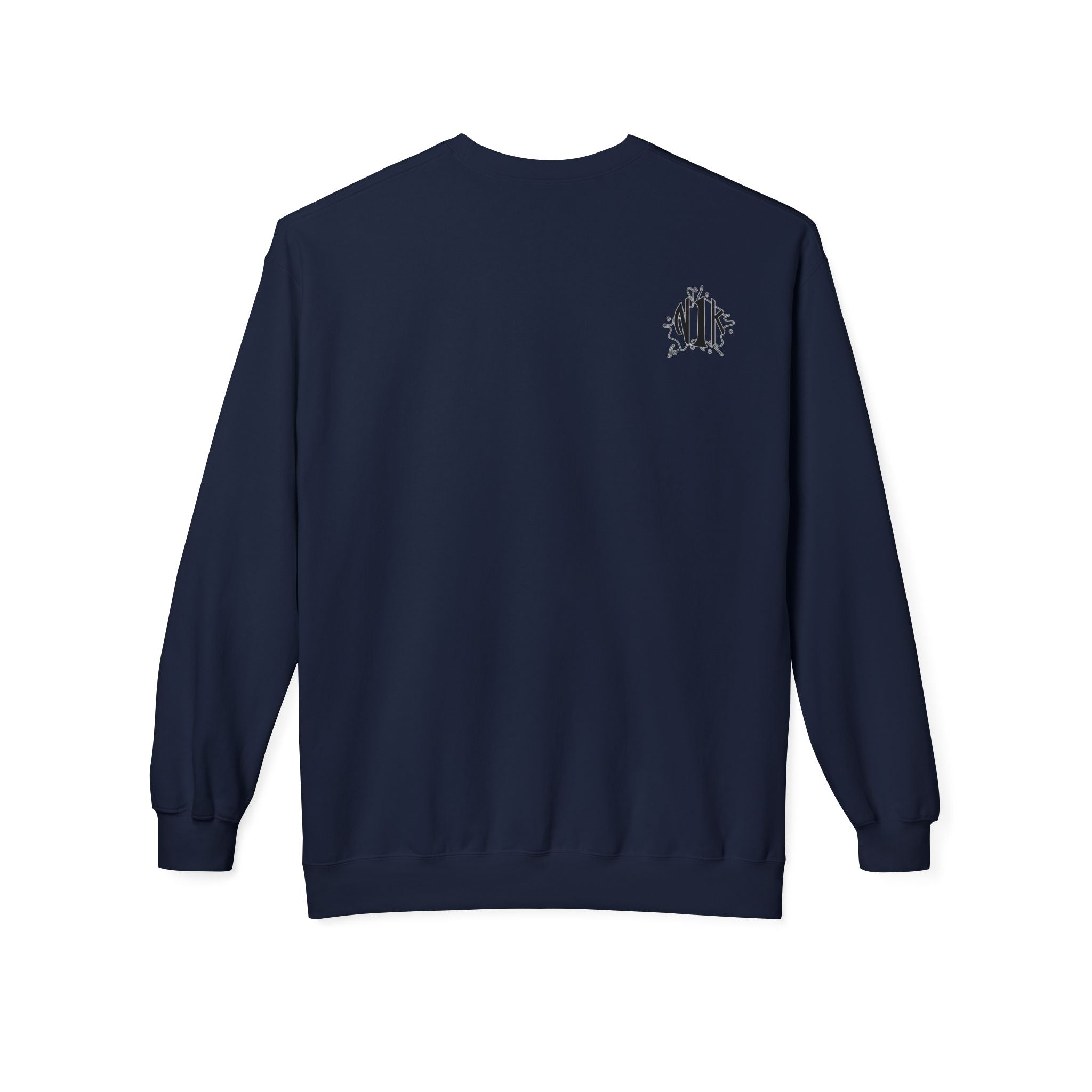 Aquarius Zodiac Crewneck Sweatshirt — Aquarius Symbol Astrological Sweatshirt