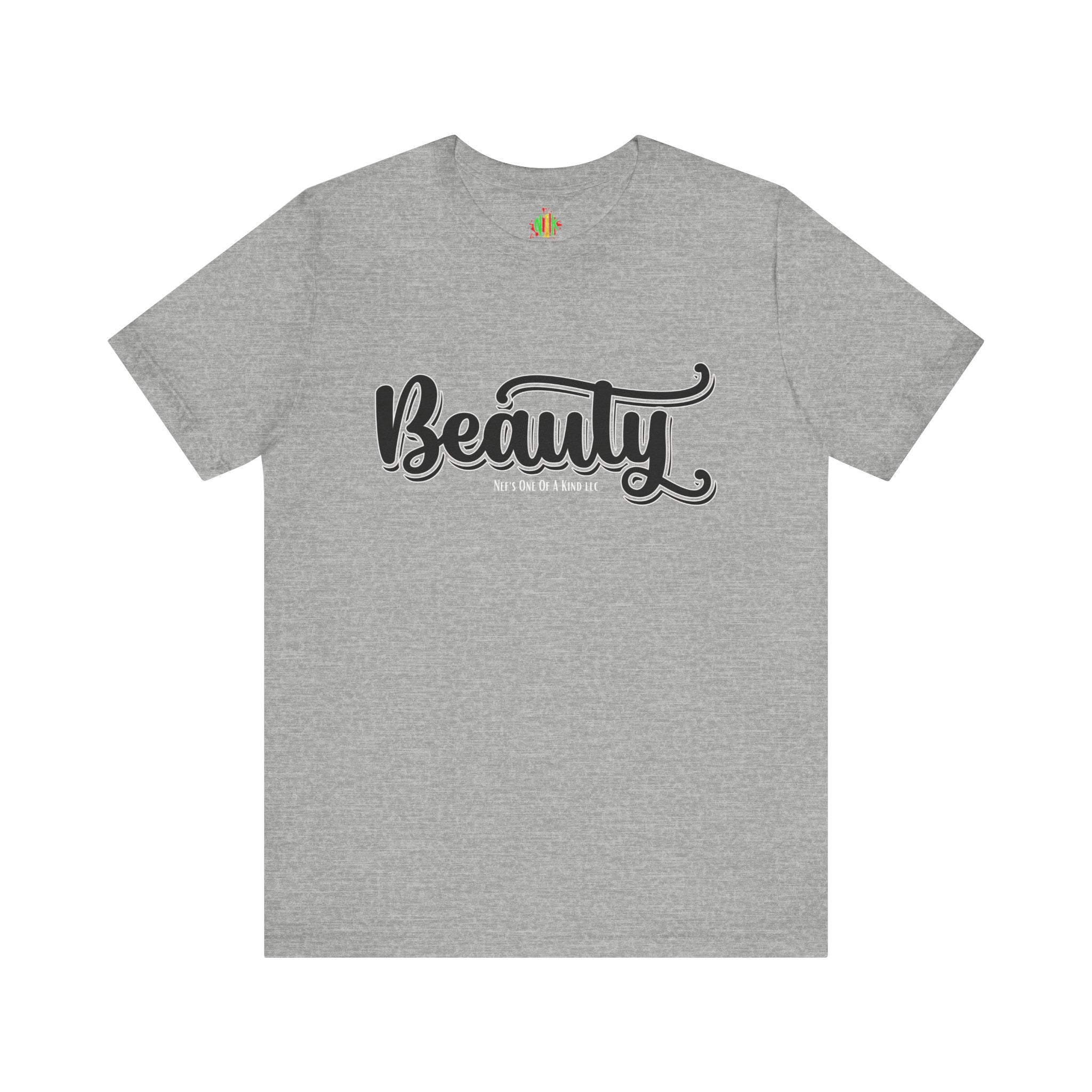 Beauty with the Beast Valentine Casual, Soft Unisex Jersey Short Sleeve Tee