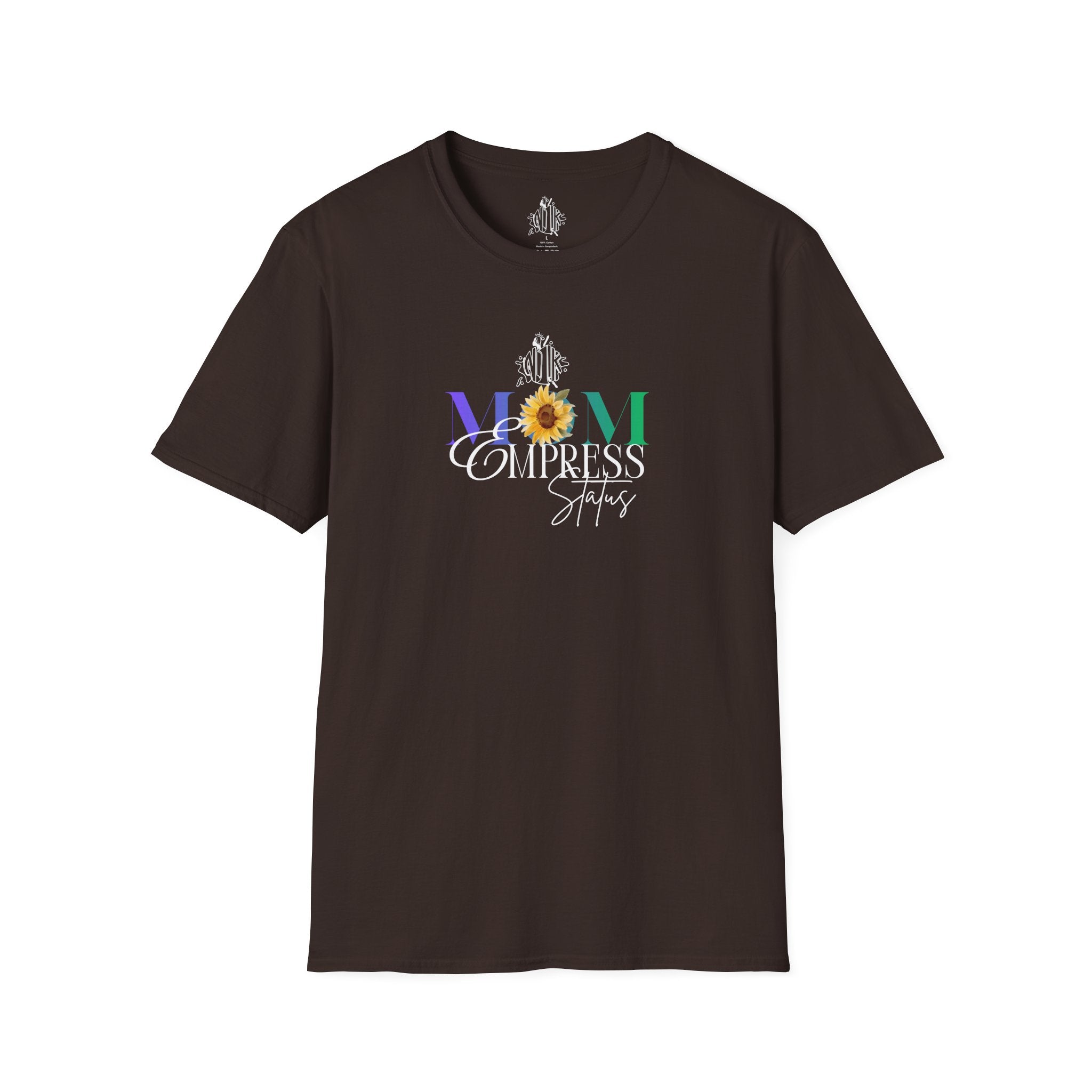Celebrate Mom — Floral Sunflower Empowerment Graphic T-Shirt