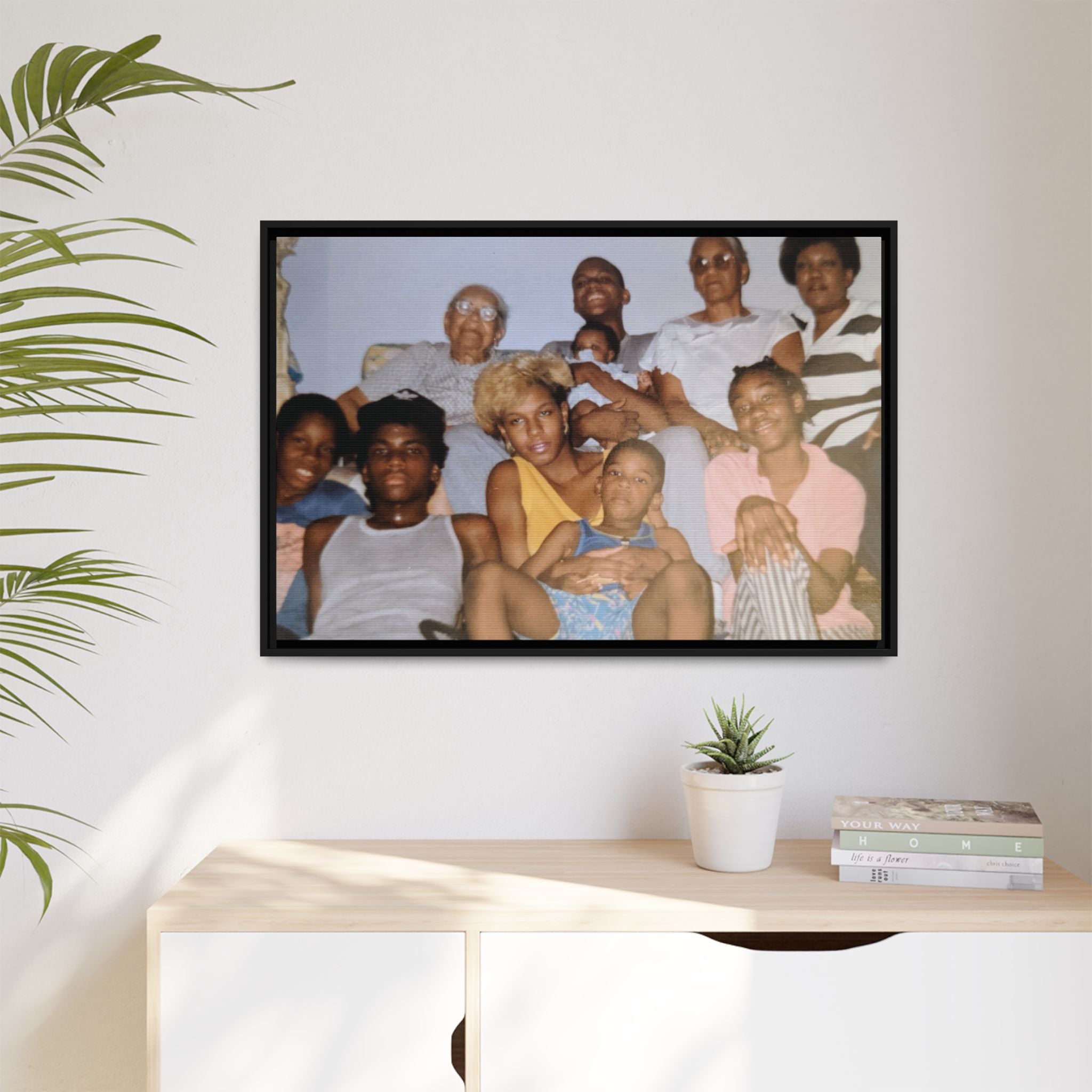 Ccustomizable Framed Canvas — Horizontal Matte Wall Art