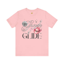Groovy Glide Unisex Jersey Tee - Fun Retro Music Vibes
