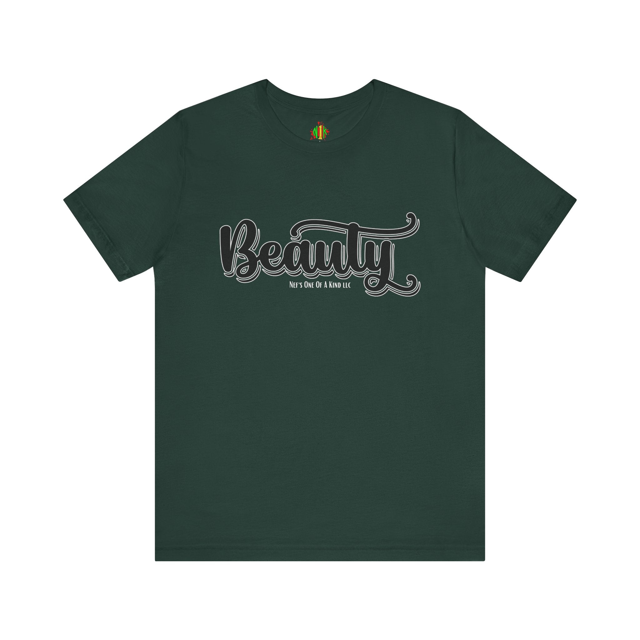 Beauty with the Beast Valentine Casual, Soft Unisex Jersey Short Sleeve Tee