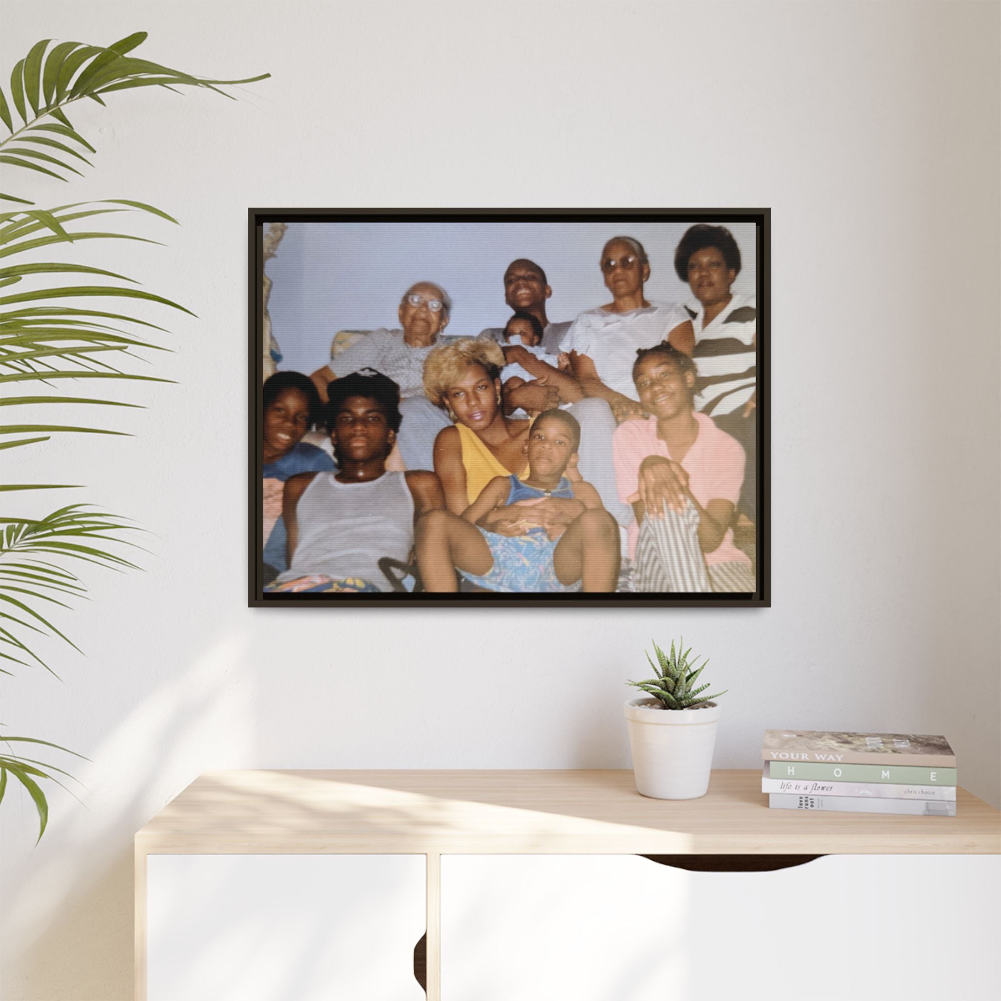 Ccustomizable Framed Canvas — Horizontal Matte Wall Art