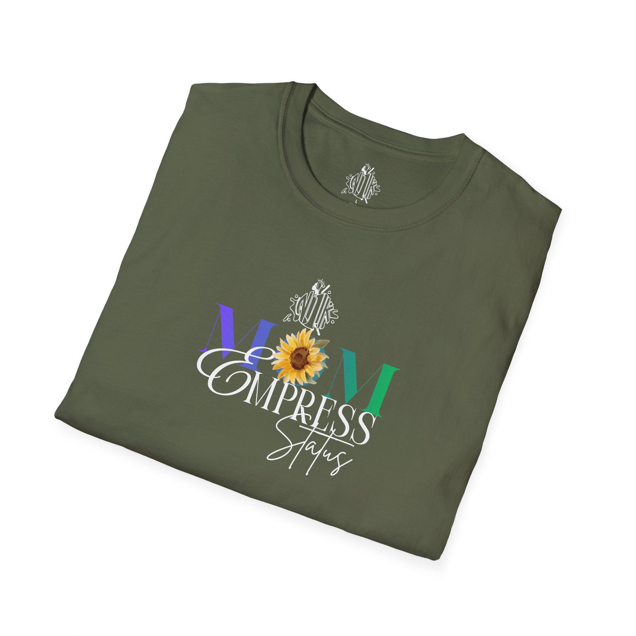 Celebrate Mom — Floral Sunflower Empowerment Graphic T-Shirt
