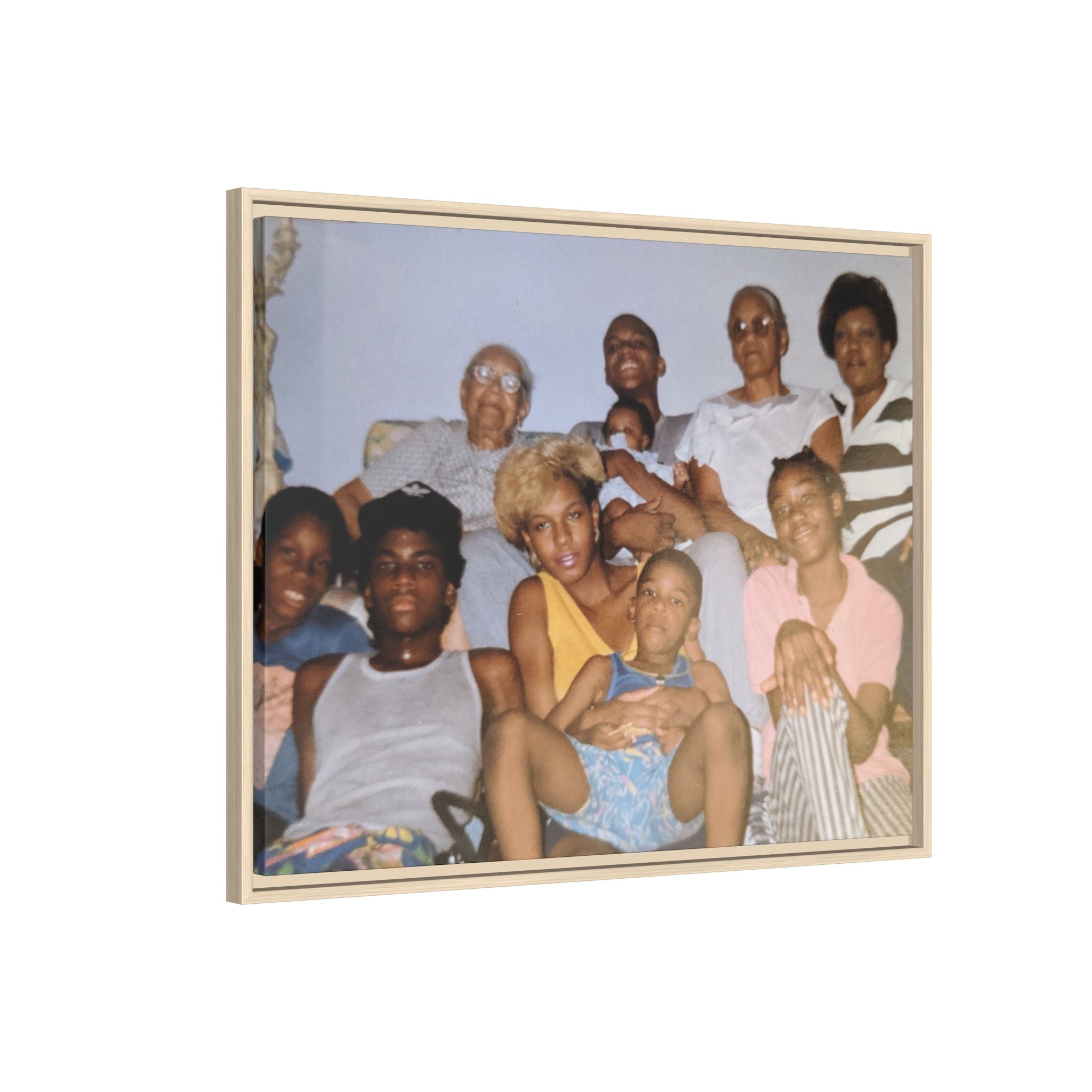 Ccustomizable Framed Canvas — Horizontal Matte Wall Art