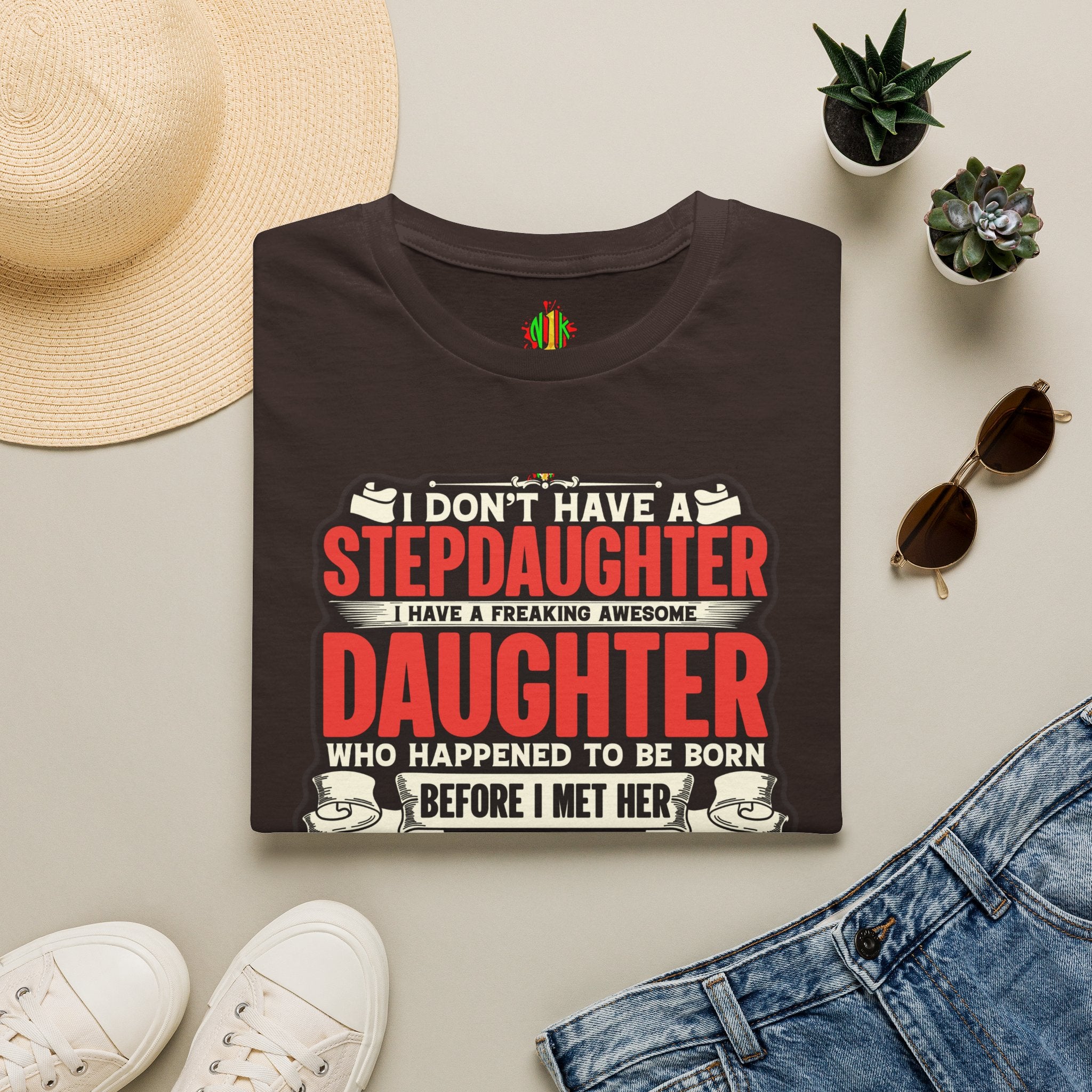 The love of a stepdaughter from a Stepfather Short Sleeve Tee