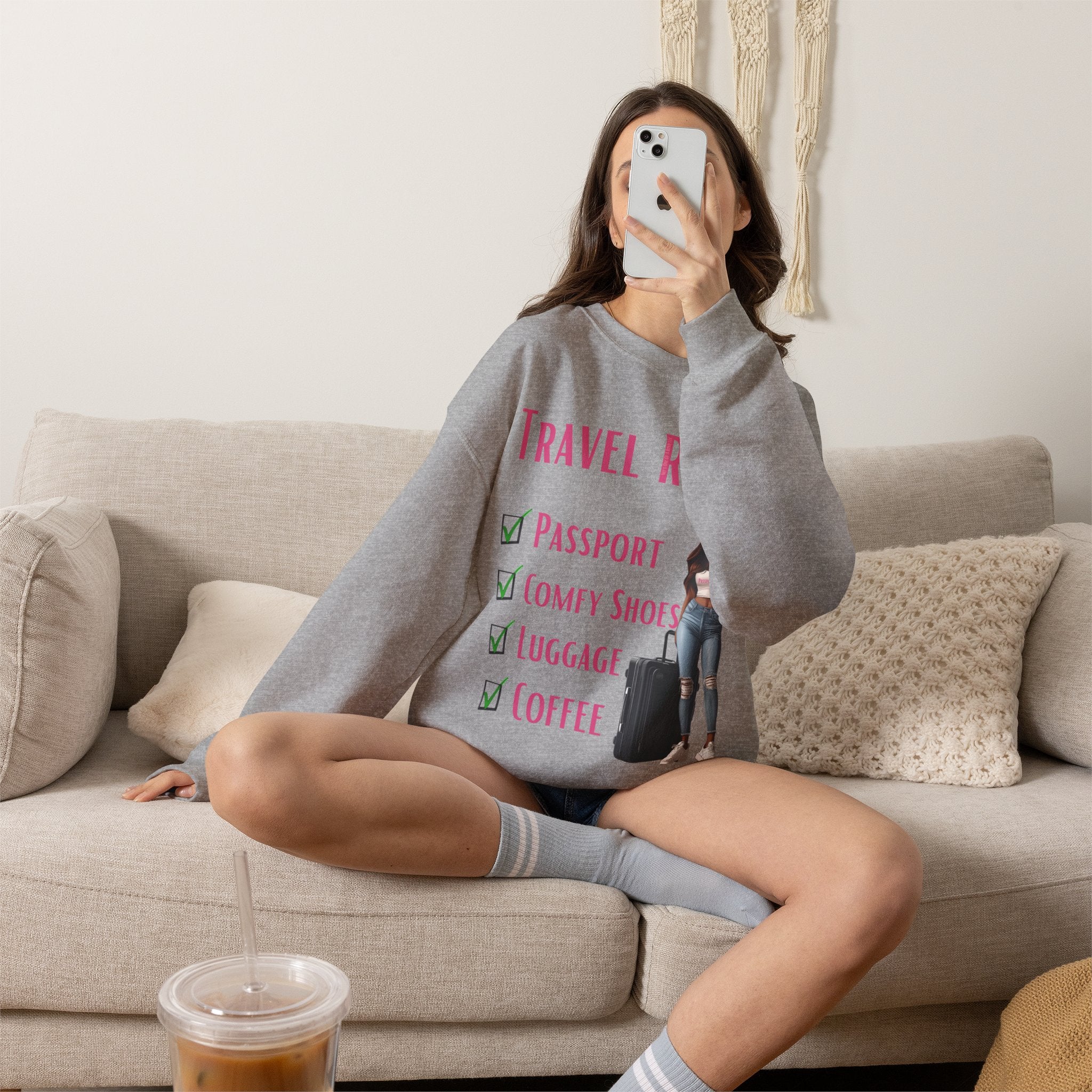 Trevel Ready Unisex Heavy Blend™ Hooded Sweatshirt
