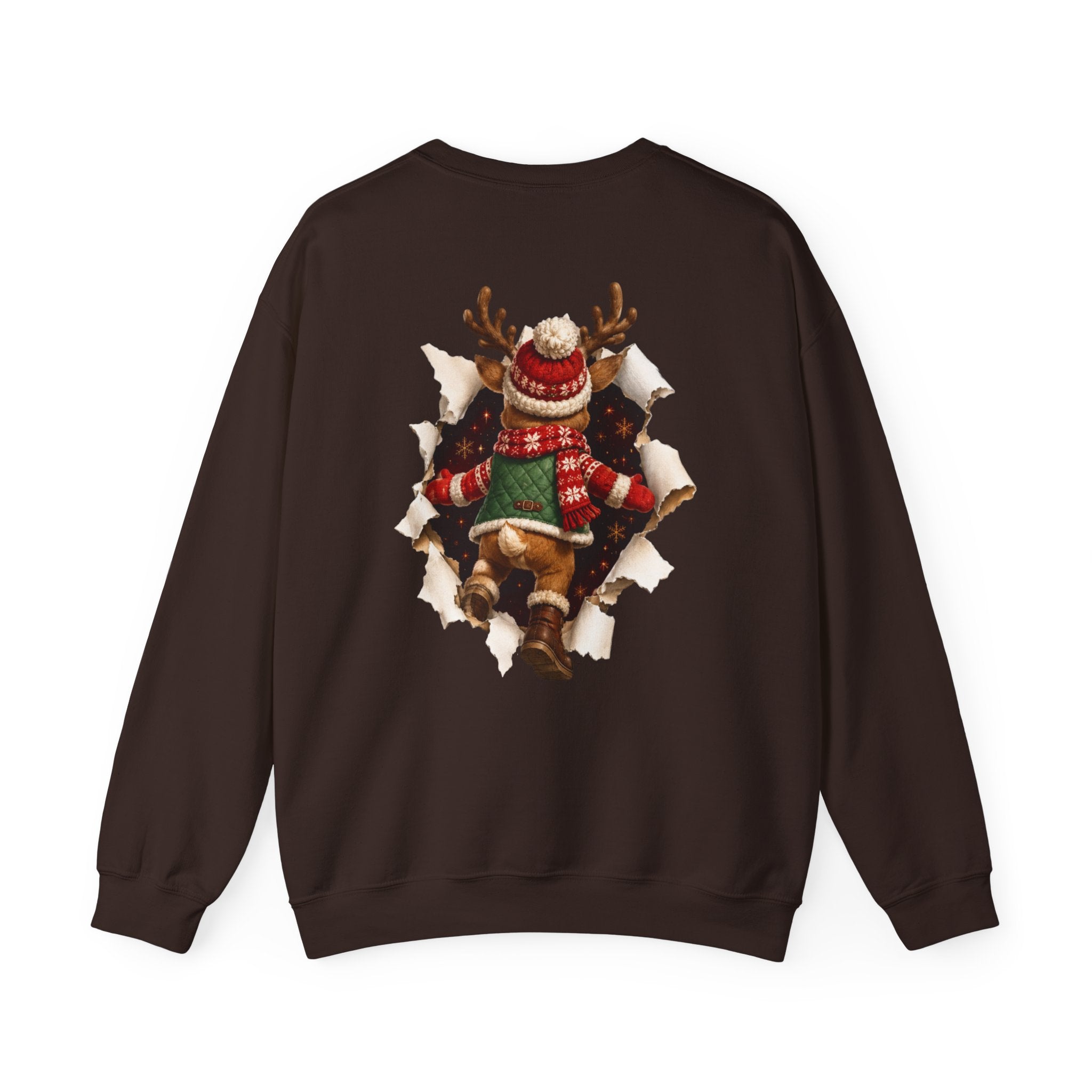 90s Christmas Vibes Crewneck Sweatshirt