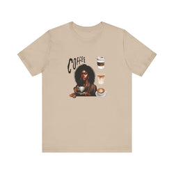 Coffee with Lady Jersey Short Sleeve Tee