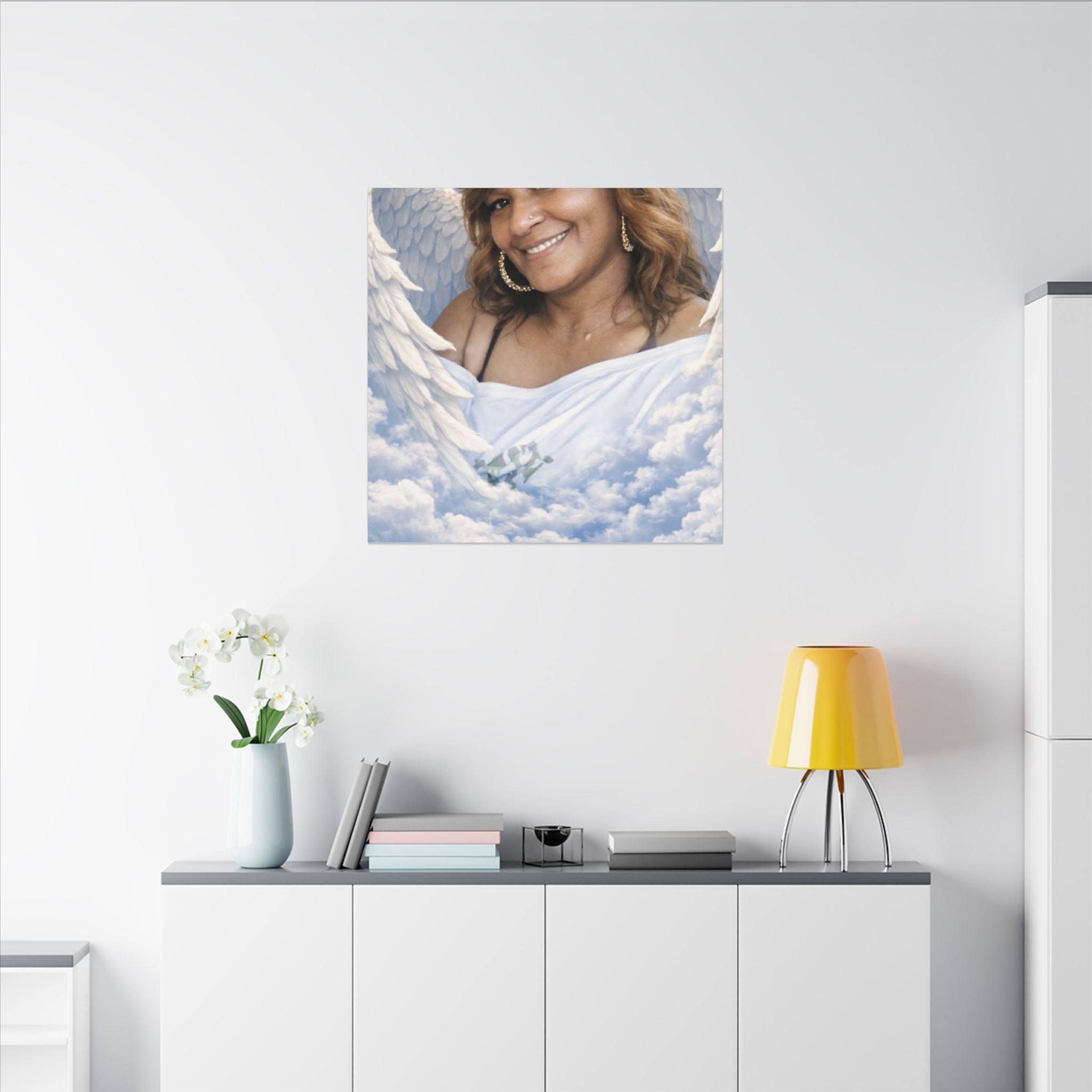 Matte Canvas,  Customizate Your Own Square Stretched, 0.75" (Multi-Size)