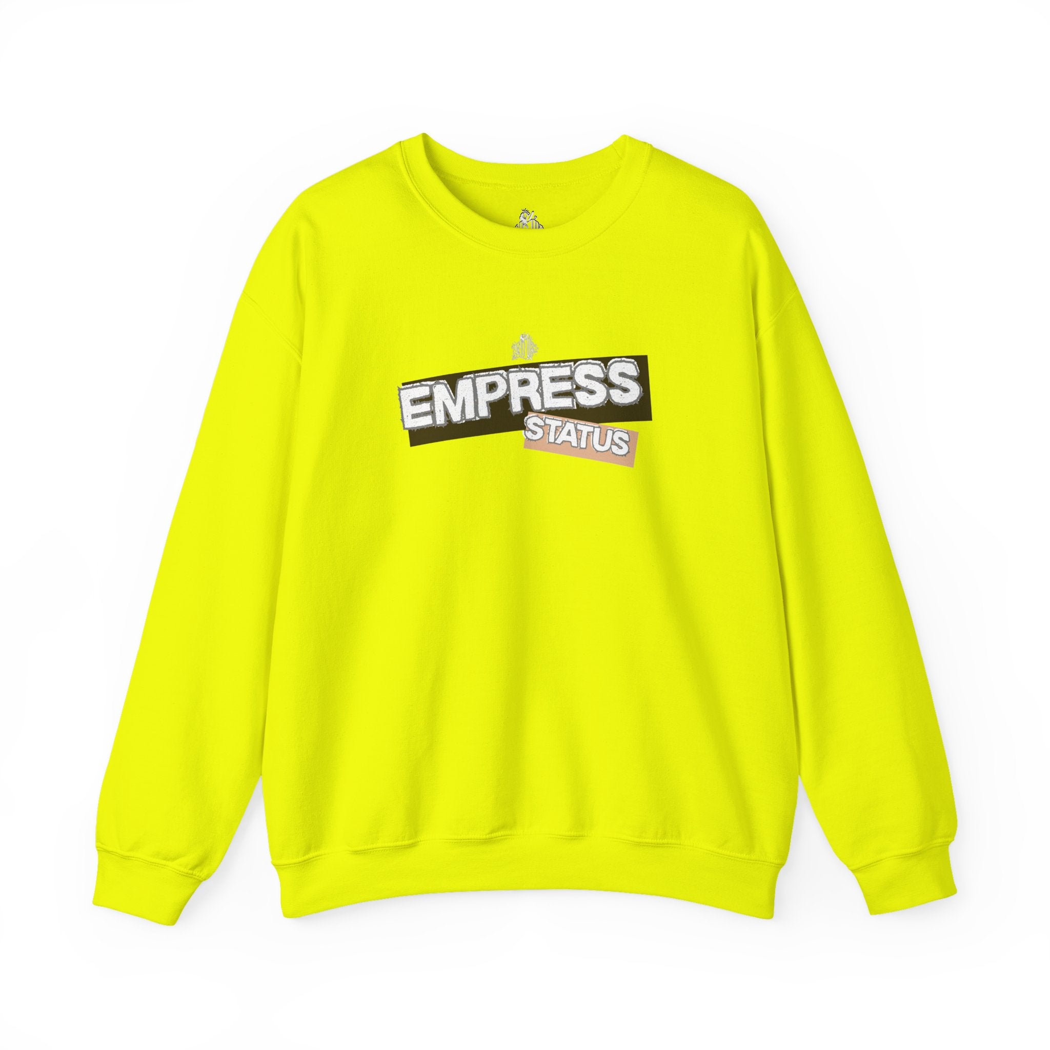 Empress Status Graphic Sweatshirt — Bold Feminine Statement Sweatshirt