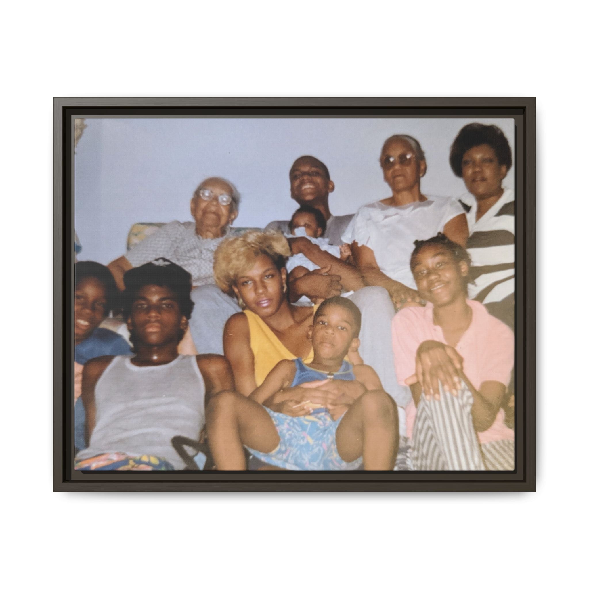 Ccustomizable Framed Canvas — Horizontal Matte Wall Art
