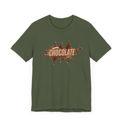 Chocolate Unisex Short Sleeve Tee