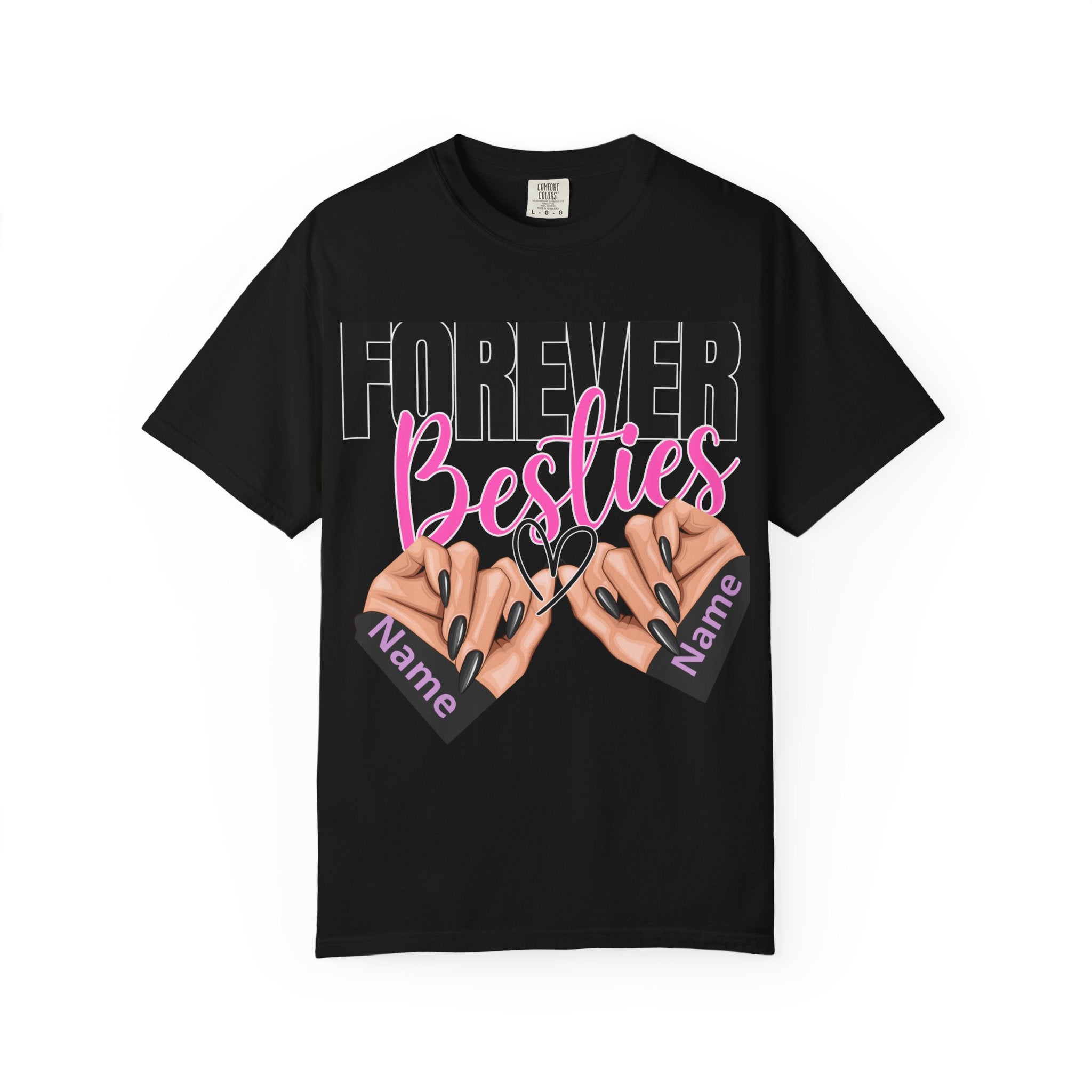 Forever Besties Customizable T-shirtT-ShirtBest Friends Custom T-shirt