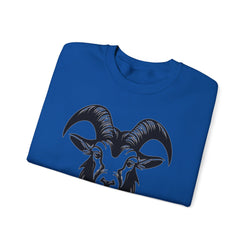 Goat Unisex Casual Crewneck Sweatshirt