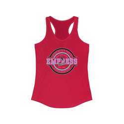 Empress Status Racerback Tank, Women's Fitness Shirt, Gift for Her, Casual Wear, Birthday, Workout Top, Empowerment Tee