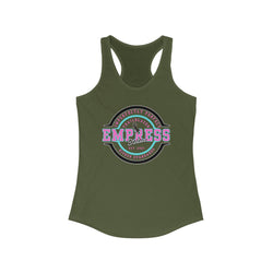 Empress Status Racerback Tank, Women's Fitness Shirt, Gift for Her, Casual Wear, Birthday, Workout Top, Empowerment Tee