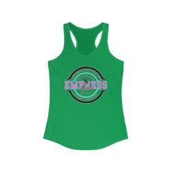 Empress Status Racerback Tank, Women's Fitness Shirt, Gift for Her, Casual Wear, Birthday, Workout Top, Empowerment Tee