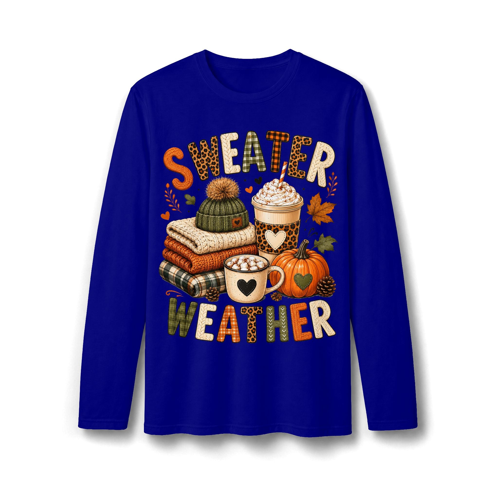 Sweater Weather Autumn Long Sleeve T-Shirt