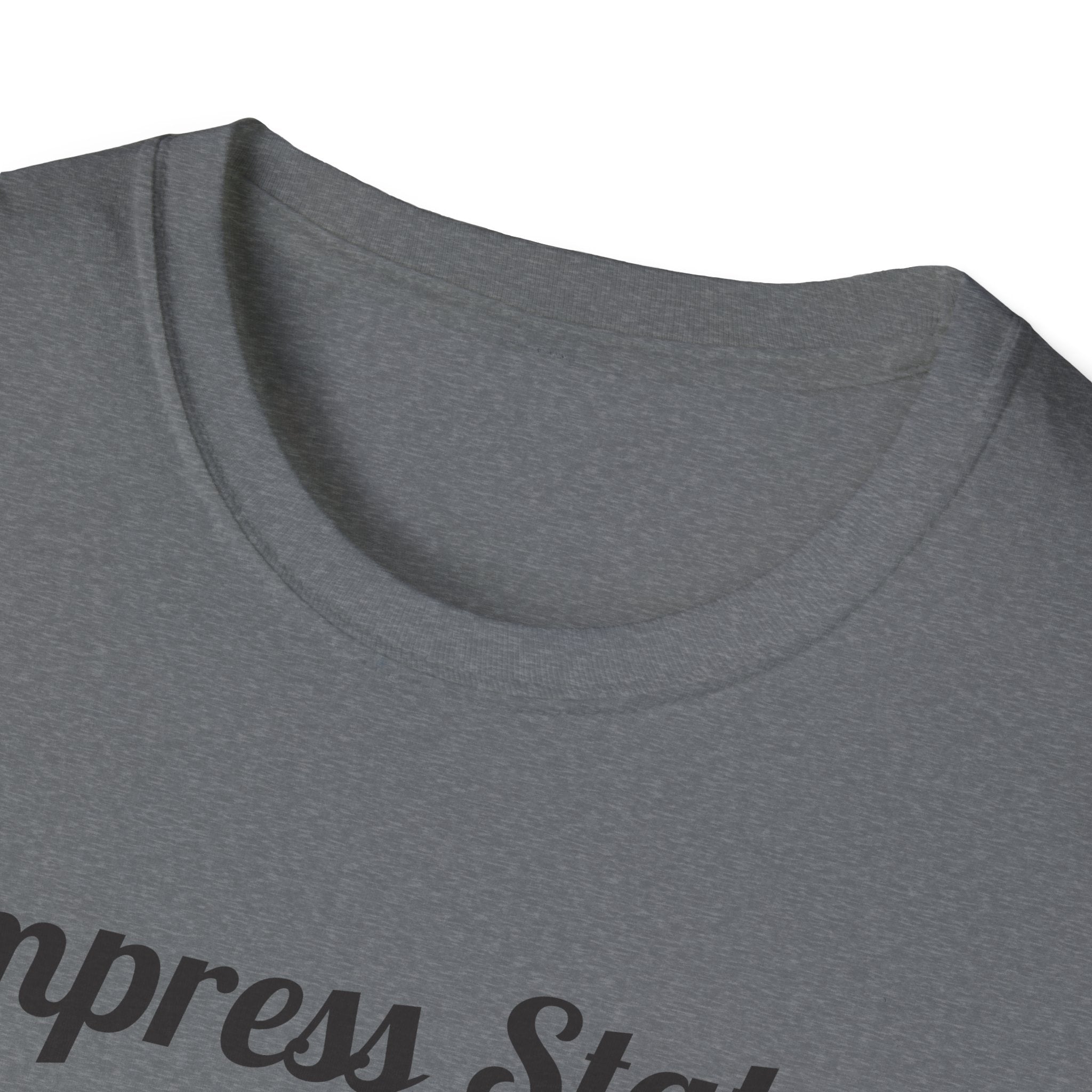 Black Glitter Empress Status Unisex Softstyle T-Shirt