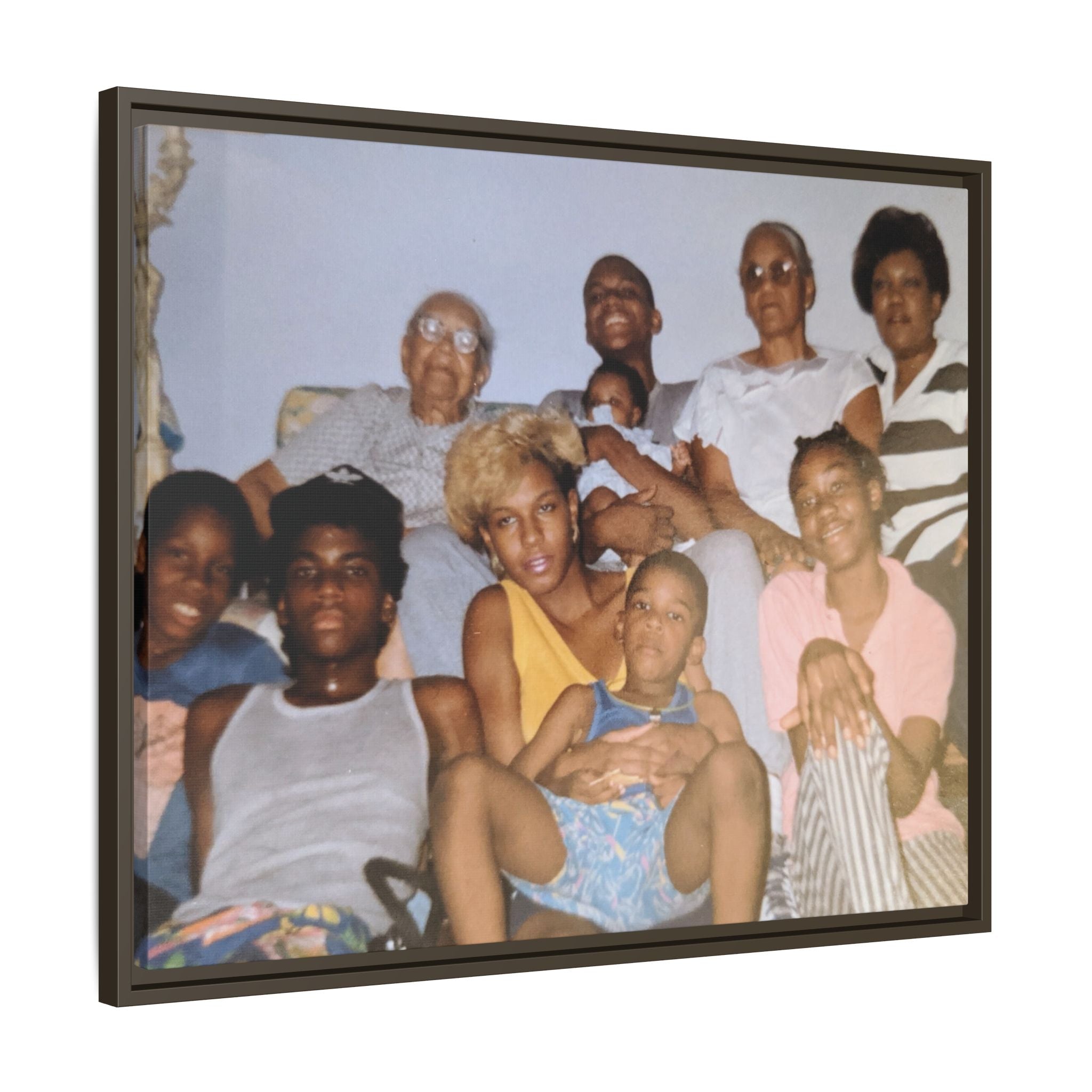 Ccustomizable Framed Canvas — Horizontal Matte Wall Art