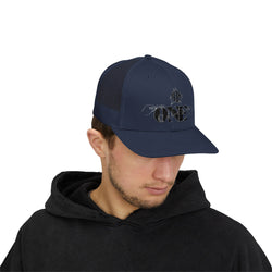 Stylish Snapback Trucker Cap - Perfect for Outdoor Adventures, Casual Outfits, Birthday Gifts, Summer Parties, Sun Protection