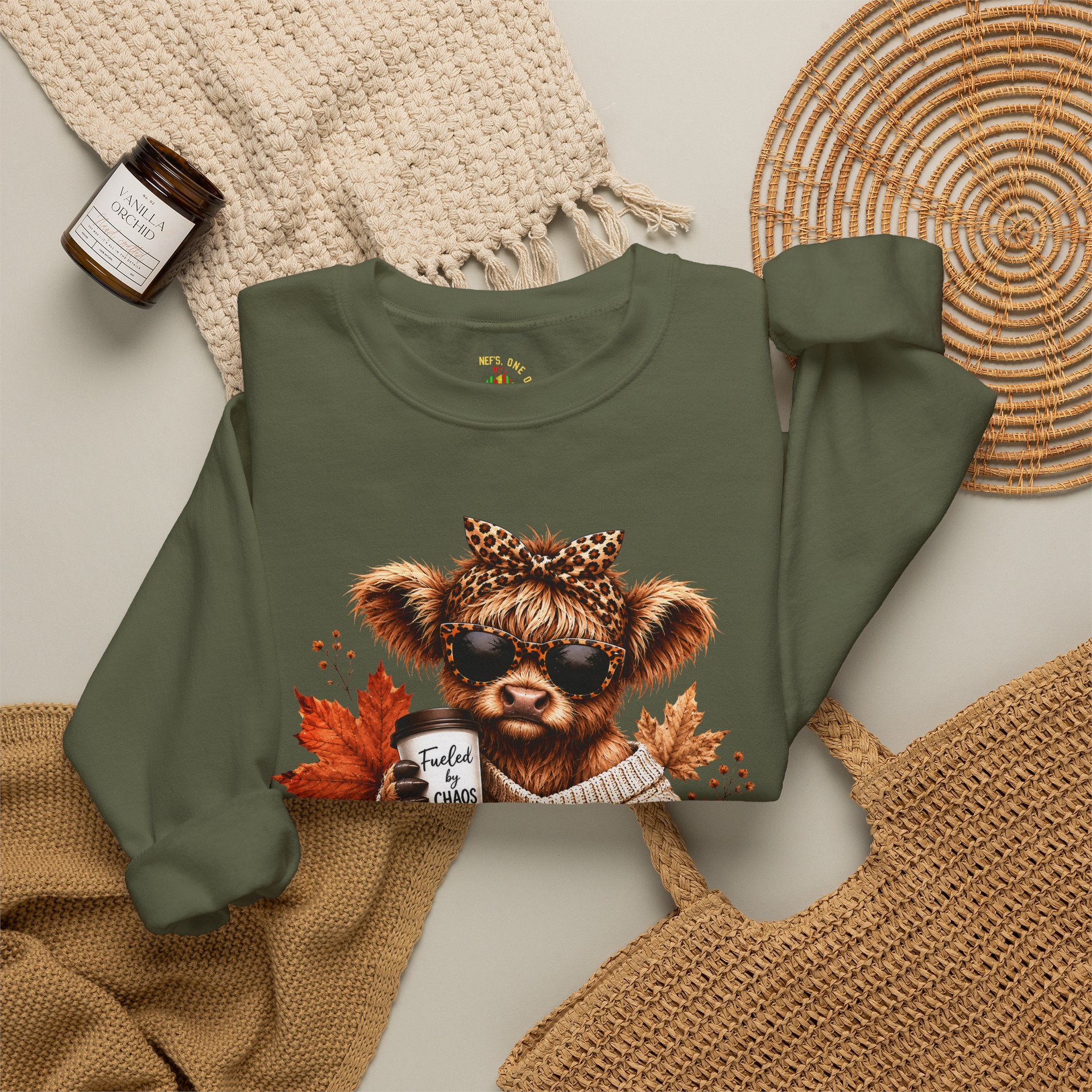 Festive Woodland Animals Christmas Sweatshirt